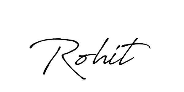 Use a signature maker to create a handwritten signature online. With this signature software, you can design (Antro_Vectra_Bolder) your own signature for name Rohit . Rohit  signature style 7 images and pictures png