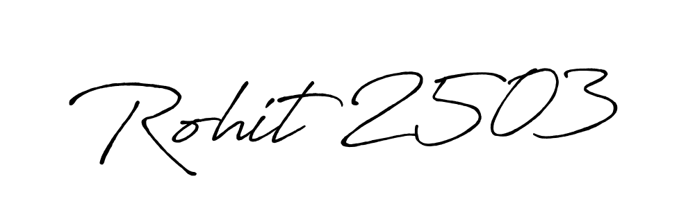 This is the best signature style for the Rohit 2503 name. Also you like these signature font (Antro_Vectra_Bolder). Mix name signature. Rohit 2503 signature style 7 images and pictures png