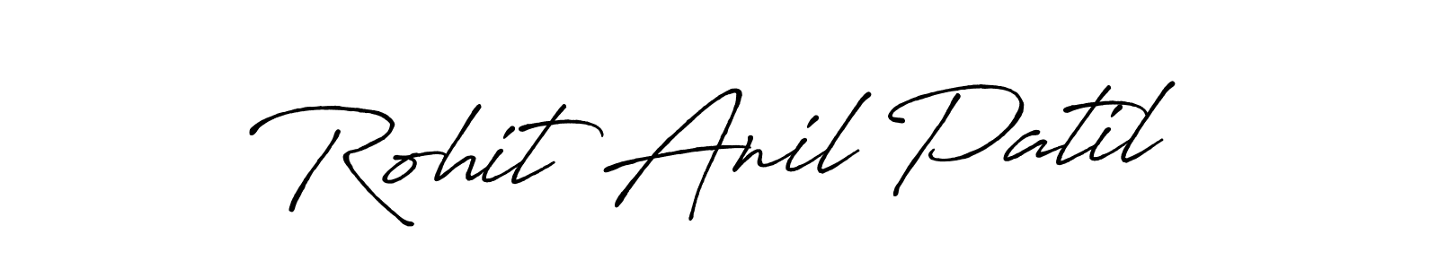 Make a short Rohit Anil Patil signature style. Manage your documents anywhere anytime using Antro_Vectra_Bolder. Create and add eSignatures, submit forms, share and send files easily. Rohit Anil Patil signature style 7 images and pictures png