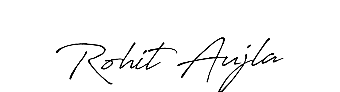 Similarly Antro_Vectra_Bolder is the best handwritten signature design. Signature creator online .You can use it as an online autograph creator for name Rohit Aujla. Rohit Aujla signature style 7 images and pictures png