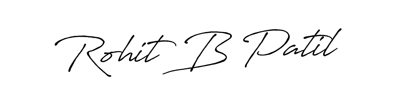 Make a beautiful signature design for name Rohit B Patil. Use this online signature maker to create a handwritten signature for free. Rohit B Patil signature style 7 images and pictures png