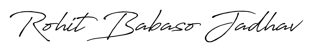 Check out images of Autograph of Rohit Babaso Jadhav name. Actor Rohit Babaso Jadhav Signature Style. Antro_Vectra_Bolder is a professional sign style online. Rohit Babaso Jadhav signature style 7 images and pictures png