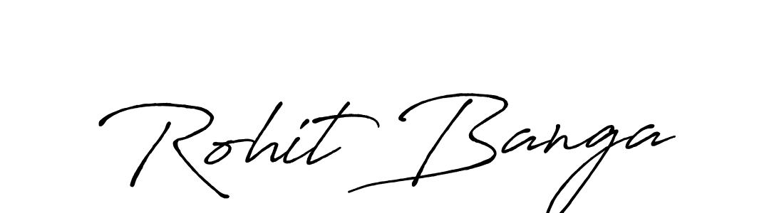 Here are the top 10 professional signature styles for the name Rohit Banga. These are the best autograph styles you can use for your name. Rohit Banga signature style 7 images and pictures png