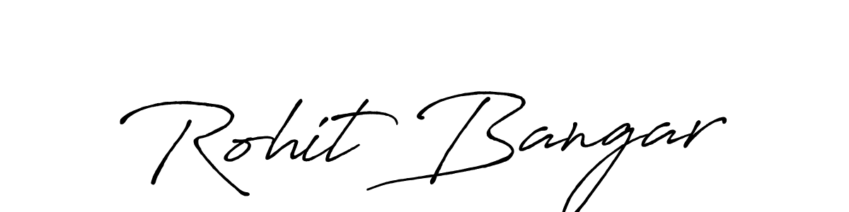 This is the best signature style for the Rohit Bangar name. Also you like these signature font (Antro_Vectra_Bolder). Mix name signature. Rohit Bangar signature style 7 images and pictures png