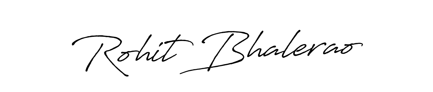 Create a beautiful signature design for name Rohit Bhalerao. With this signature (Antro_Vectra_Bolder) fonts, you can make a handwritten signature for free. Rohit Bhalerao signature style 7 images and pictures png