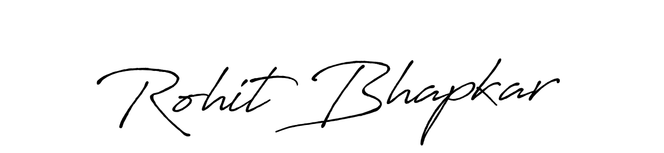 Use a signature maker to create a handwritten signature online. With this signature software, you can design (Antro_Vectra_Bolder) your own signature for name Rohit Bhapkar. Rohit Bhapkar signature style 7 images and pictures png