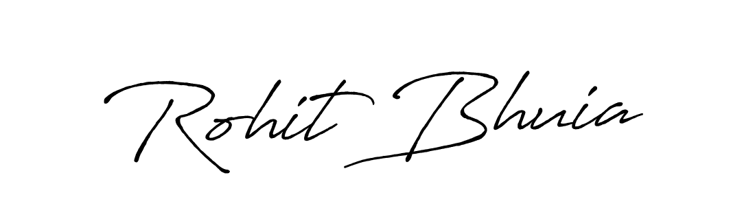 Also we have Rohit Bhuia name is the best signature style. Create professional handwritten signature collection using Antro_Vectra_Bolder autograph style. Rohit Bhuia signature style 7 images and pictures png