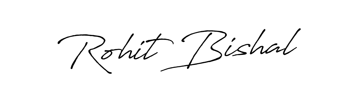 Make a beautiful signature design for name Rohit Bishal. Use this online signature maker to create a handwritten signature for free. Rohit Bishal signature style 7 images and pictures png