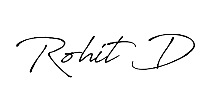 if you are searching for the best signature style for your name Rohit D. so please give up your signature search. here we have designed multiple signature styles  using Antro_Vectra_Bolder. Rohit D signature style 7 images and pictures png