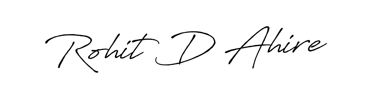 How to Draw Rohit D Ahire signature style? Antro_Vectra_Bolder is a latest design signature styles for name Rohit D Ahire. Rohit D Ahire signature style 7 images and pictures png