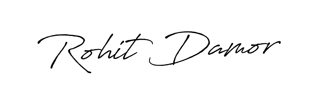 You should practise on your own different ways (Antro_Vectra_Bolder) to write your name (Rohit Damor) in signature. don't let someone else do it for you. Rohit Damor signature style 7 images and pictures png