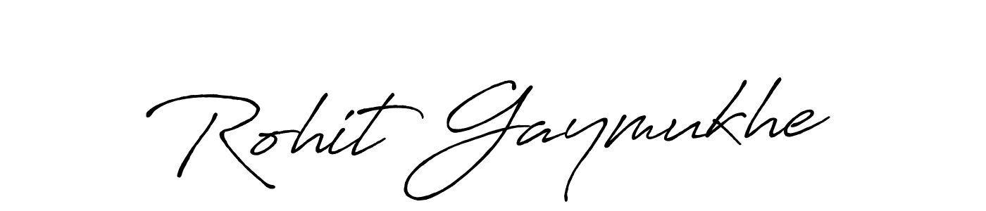 Use a signature maker to create a handwritten signature online. With this signature software, you can design (Antro_Vectra_Bolder) your own signature for name Rohit Gaymukhe. Rohit Gaymukhe signature style 7 images and pictures png