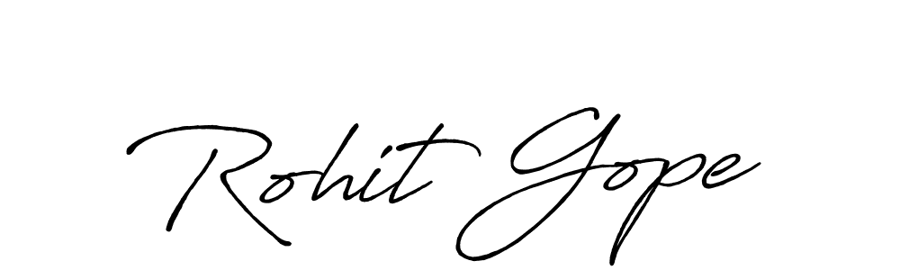 Make a beautiful signature design for name Rohit Gope. Use this online signature maker to create a handwritten signature for free. Rohit Gope signature style 7 images and pictures png