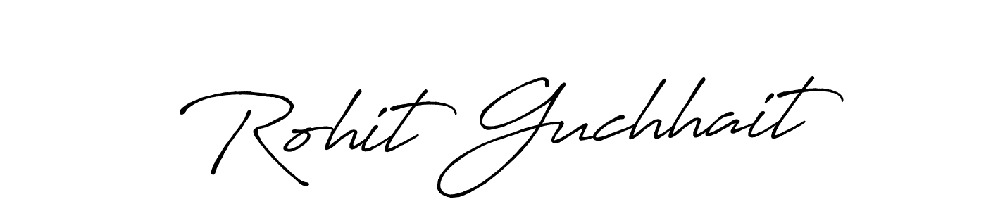Make a beautiful signature design for name Rohit Guchhait. Use this online signature maker to create a handwritten signature for free. Rohit Guchhait signature style 7 images and pictures png