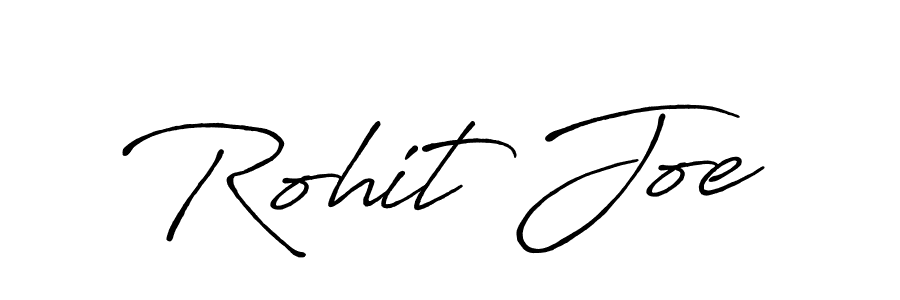 Create a beautiful signature design for name Rohit Joe. With this signature (Antro_Vectra_Bolder) fonts, you can make a handwritten signature for free. Rohit Joe signature style 7 images and pictures png