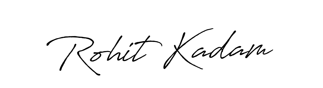 Antro_Vectra_Bolder is a professional signature style that is perfect for those who want to add a touch of class to their signature. It is also a great choice for those who want to make their signature more unique. Get Rohit Kadam name to fancy signature for free. Rohit Kadam signature style 7 images and pictures png
