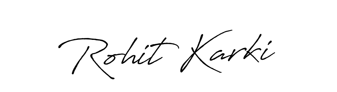 Make a beautiful signature design for name Rohit Karki. Use this online signature maker to create a handwritten signature for free. Rohit Karki signature style 7 images and pictures png