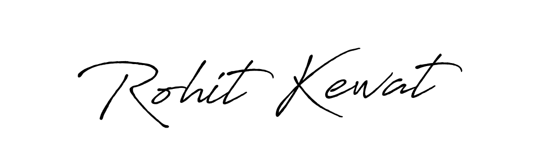 Create a beautiful signature design for name Rohit Kewat. With this signature (Antro_Vectra_Bolder) fonts, you can make a handwritten signature for free. Rohit Kewat signature style 7 images and pictures png