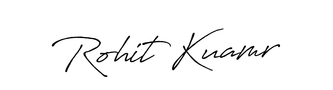How to Draw Rohit Kuamr signature style? Antro_Vectra_Bolder is a latest design signature styles for name Rohit Kuamr. Rohit Kuamr signature style 7 images and pictures png