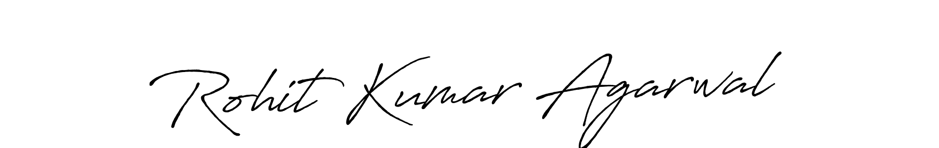 Make a beautiful signature design for name Rohit Kumar Agarwal. Use this online signature maker to create a handwritten signature for free. Rohit Kumar Agarwal signature style 7 images and pictures png