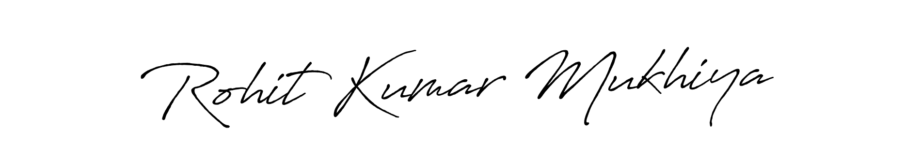 Make a beautiful signature design for name Rohit Kumar Mukhiya. Use this online signature maker to create a handwritten signature for free. Rohit Kumar Mukhiya signature style 7 images and pictures png