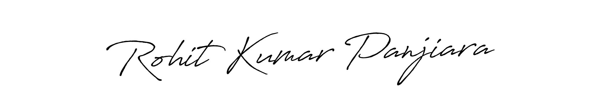 Use a signature maker to create a handwritten signature online. With this signature software, you can design (Antro_Vectra_Bolder) your own signature for name Rohit Kumar Panjiara. Rohit Kumar Panjiara signature style 7 images and pictures png