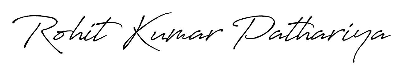 Elevate your brand with a stunning Rohit Kumar Pathariya eSignature. The Antro_Vectra_Bolder style provides a balanced, flowing aesthetic for everyday signing. Rohit Kumar Pathariya signature style 7 images and pictures png