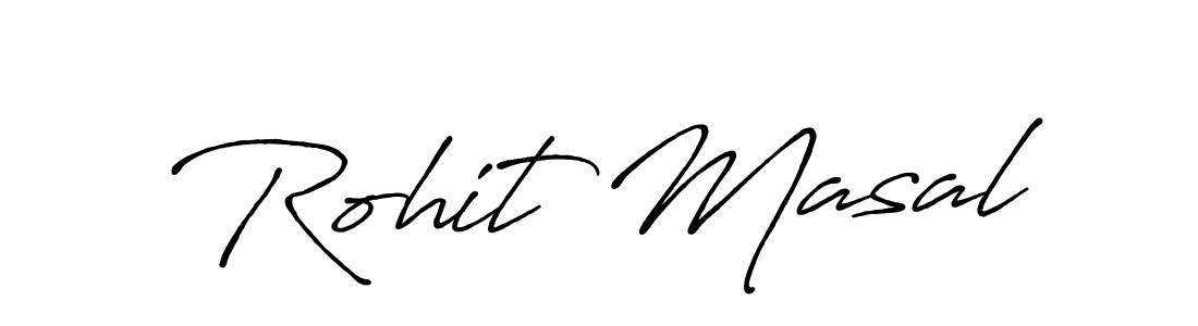Make a beautiful signature design for name Rohit Masal. Use this online signature maker to create a handwritten signature for free. Rohit Masal signature style 7 images and pictures png