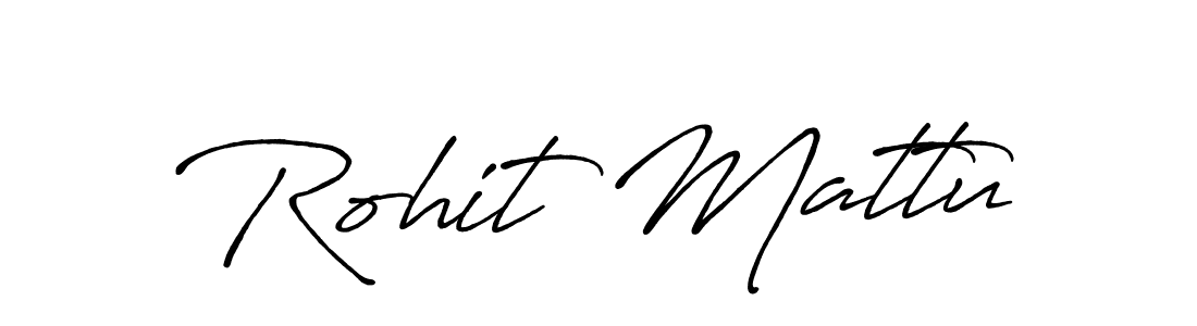 Make a beautiful signature design for name Rohit Mattu. Use this online signature maker to create a handwritten signature for free. Rohit Mattu signature style 7 images and pictures png