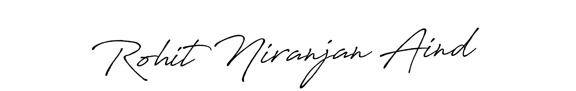 Use a signature maker to create a handwritten signature online. With this signature software, you can design (Antro_Vectra_Bolder) your own signature for name Rohit Niranjan Aind. Rohit Niranjan Aind signature style 7 images and pictures png