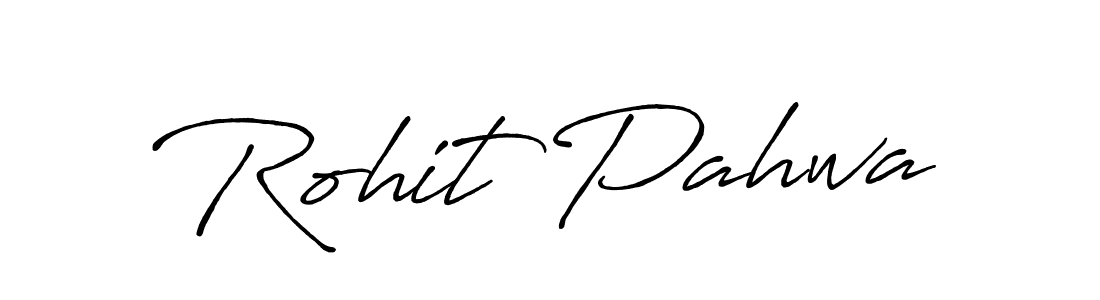 The best way (Antro_Vectra_Bolder) to make a short signature is to pick only two or three words in your name. The name Rohit Pahwa include a total of six letters. For converting this name. Rohit Pahwa signature style 7 images and pictures png