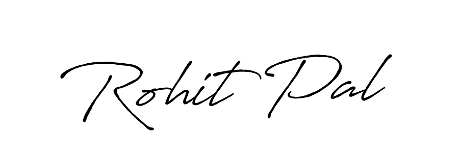 Rohit Pal stylish signature style. Best Handwritten Sign (Antro_Vectra_Bolder) for my name. Handwritten Signature Collection Ideas for my name Rohit Pal. Rohit Pal signature style 7 images and pictures png