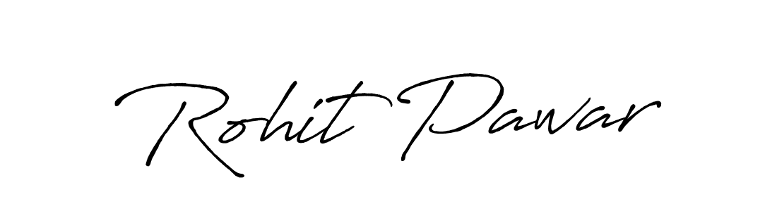 Make a beautiful signature design for name Rohit Pawar. With this signature (Antro_Vectra_Bolder) style, you can create a handwritten signature for free. Rohit Pawar signature style 7 images and pictures png