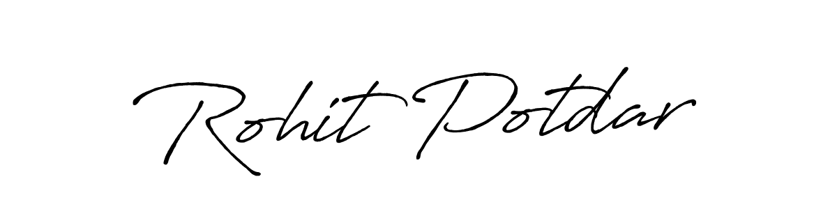 Also You can easily find your signature by using the search form. We will create Rohit Potdar name handwritten signature images for you free of cost using Antro_Vectra_Bolder sign style. Rohit Potdar signature style 7 images and pictures png
