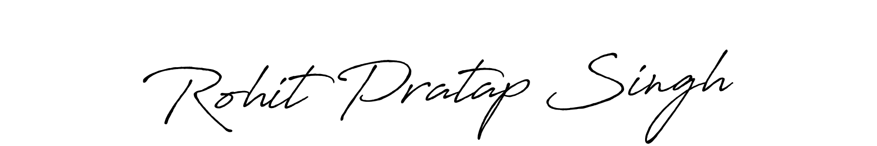 Antro_Vectra_Bolder is a professional signature style that is perfect for those who want to add a touch of class to their signature. It is also a great choice for those who want to make their signature more unique. Get Rohit Pratap Singh name to fancy signature for free. Rohit Pratap Singh signature style 7 images and pictures png