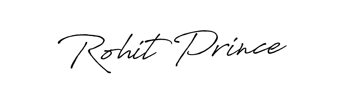 Use a signature maker to create a handwritten signature online. With this signature software, you can design (Antro_Vectra_Bolder) your own signature for name Rohit Prince. Rohit Prince signature style 7 images and pictures png