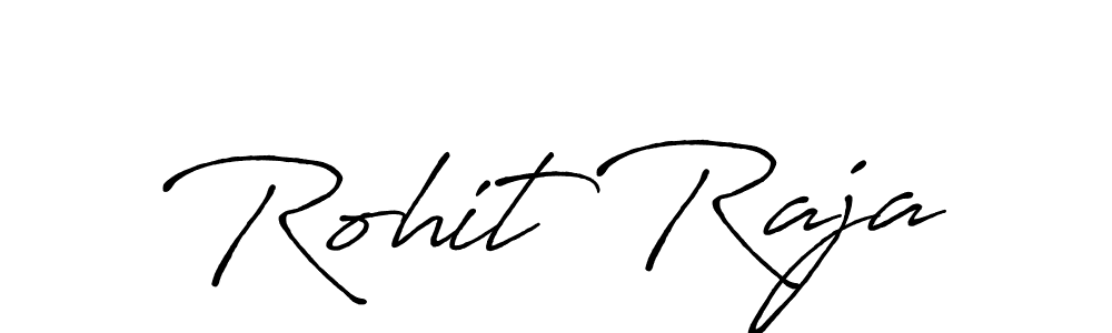 It looks lik you need a new signature style for name Rohit Raja. Design unique handwritten (Antro_Vectra_Bolder) signature with our free signature maker in just a few clicks. Rohit Raja signature style 7 images and pictures png