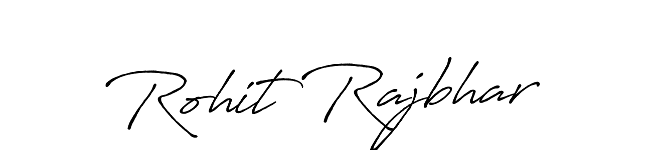 It looks lik you need a new signature style for name Rohit Rajbhar. Design unique handwritten (Antro_Vectra_Bolder) signature with our free signature maker in just a few clicks. Rohit Rajbhar signature style 7 images and pictures png