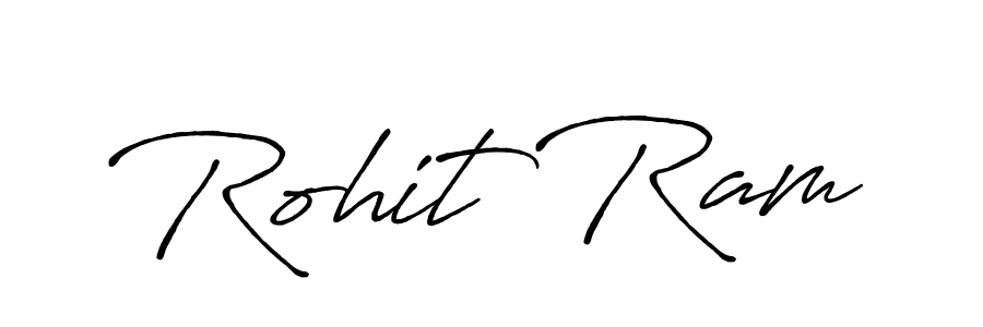 Also we have Rohit Ram name is the best signature style. Create professional handwritten signature collection using Antro_Vectra_Bolder autograph style. Rohit Ram signature style 7 images and pictures png