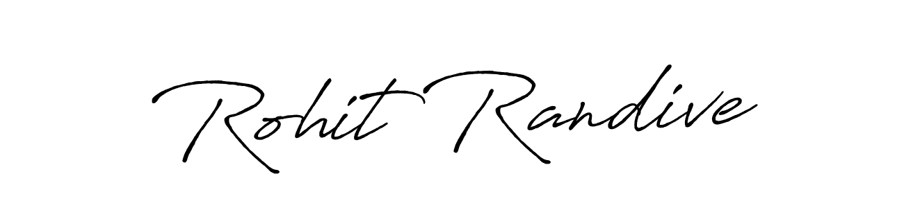 Antro_Vectra_Bolder is a professional signature style that is perfect for those who want to add a touch of class to their signature. It is also a great choice for those who want to make their signature more unique. Get Rohit Randive name to fancy signature for free. Rohit Randive signature style 7 images and pictures png