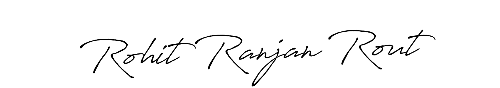 Antro_Vectra_Bolder is a professional signature style that is perfect for those who want to add a touch of class to their signature. It is also a great choice for those who want to make their signature more unique. Get Rohit Ranjan Rout name to fancy signature for free. Rohit Ranjan Rout signature style 7 images and pictures png