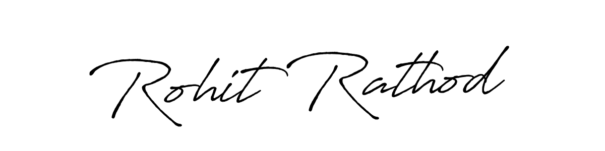 Make a beautiful signature design for name Rohit Rathod. With this signature (Antro_Vectra_Bolder) style, you can create a handwritten signature for free. Rohit Rathod signature style 7 images and pictures png