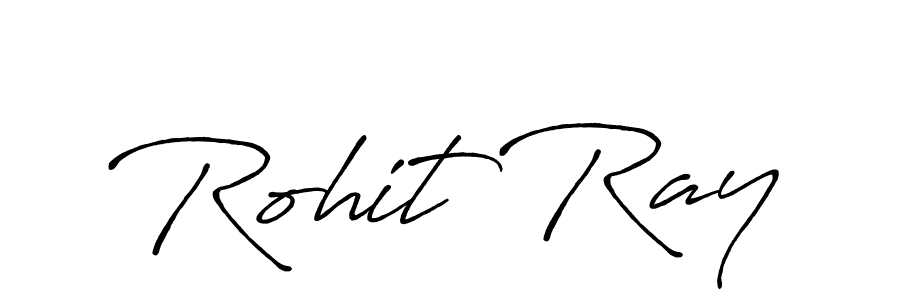 It looks lik you need a new signature style for name Rohit Ray. Design unique handwritten (Antro_Vectra_Bolder) signature with our free signature maker in just a few clicks. Rohit Ray signature style 7 images and pictures png