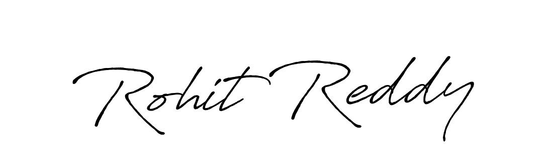 Design your own signature with our free online signature maker. With this signature software, you can create a handwritten (Antro_Vectra_Bolder) signature for name Rohit Reddy. Rohit Reddy signature style 7 images and pictures png