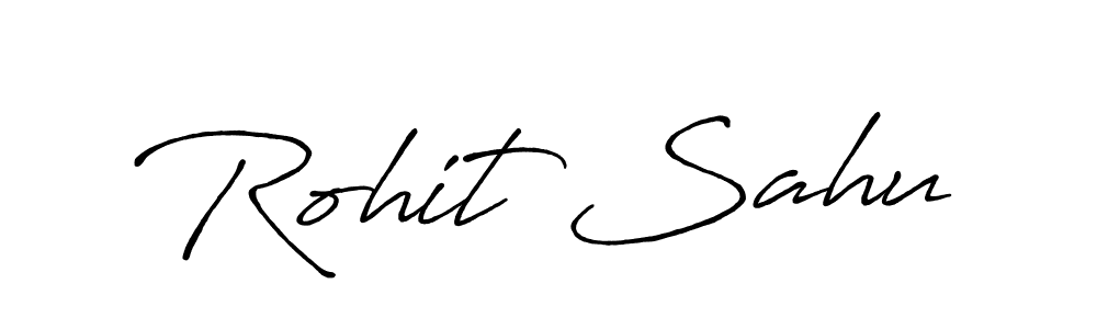 Make a beautiful signature design for name Rohit Sahu. Use this online signature maker to create a handwritten signature for free. Rohit Sahu signature style 7 images and pictures png