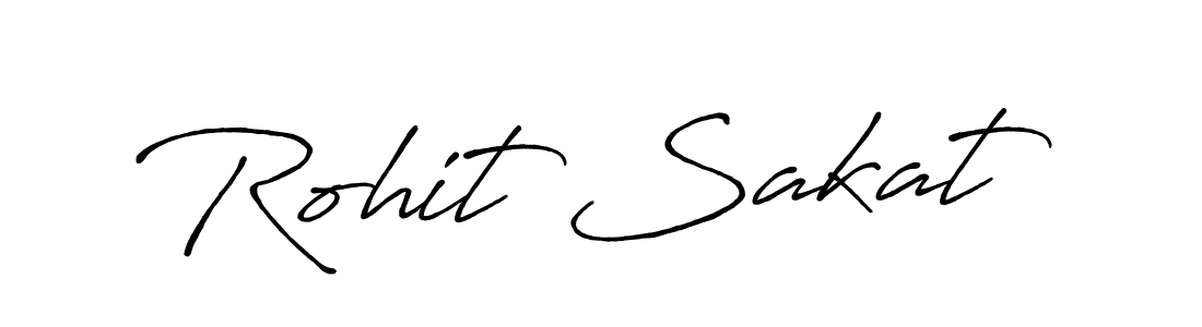 Rohit Sakat stylish signature style. Best Handwritten Sign (Antro_Vectra_Bolder) for my name. Handwritten Signature Collection Ideas for my name Rohit Sakat. Rohit Sakat signature style 7 images and pictures png