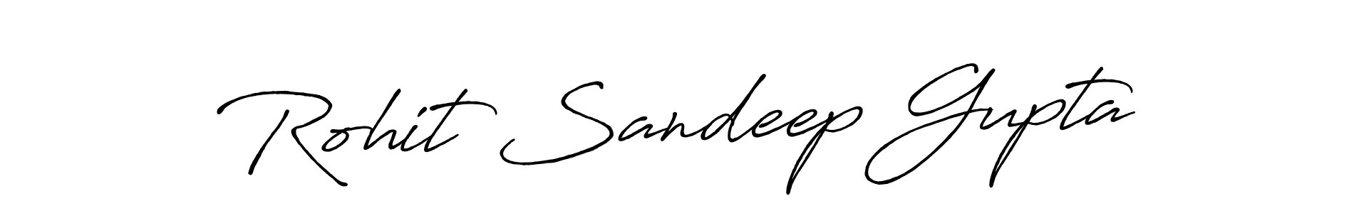 Also You can easily find your signature by using the search form. We will create Rohit Sandeep Gupta name handwritten signature images for you free of cost using Antro_Vectra_Bolder sign style. Rohit Sandeep Gupta signature style 7 images and pictures png