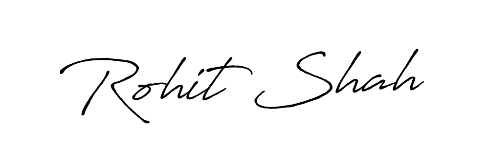 Use a signature maker to create a handwritten signature online. With this signature software, you can design (Antro_Vectra_Bolder) your own signature for name Rohit Shah. Rohit Shah signature style 7 images and pictures png