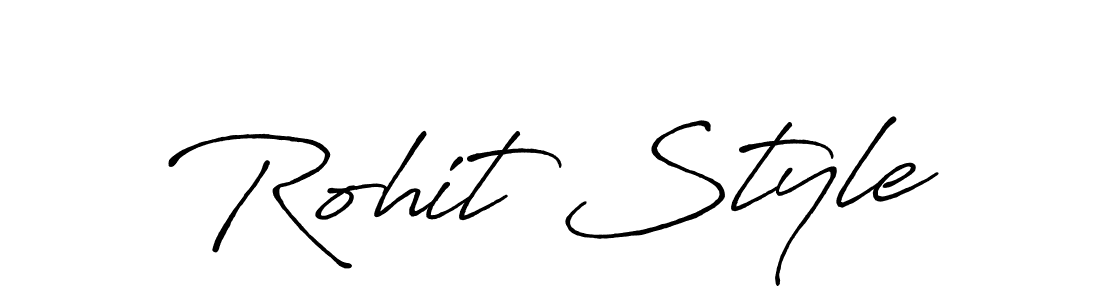 How to Draw Rohit Style signature style? Antro_Vectra_Bolder is a latest design signature styles for name Rohit Style. Rohit Style signature style 7 images and pictures png