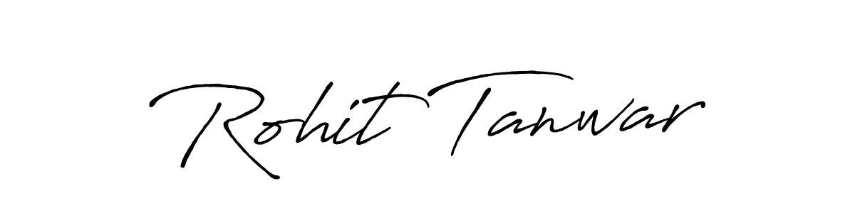Also we have Rohit Tanwar name is the best signature style. Create professional handwritten signature collection using Antro_Vectra_Bolder autograph style. Rohit Tanwar signature style 7 images and pictures png